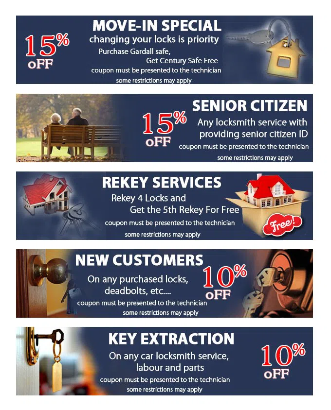 Locksmith Master Shop Davie, FL 954-366-2512 - coupon21-set-five